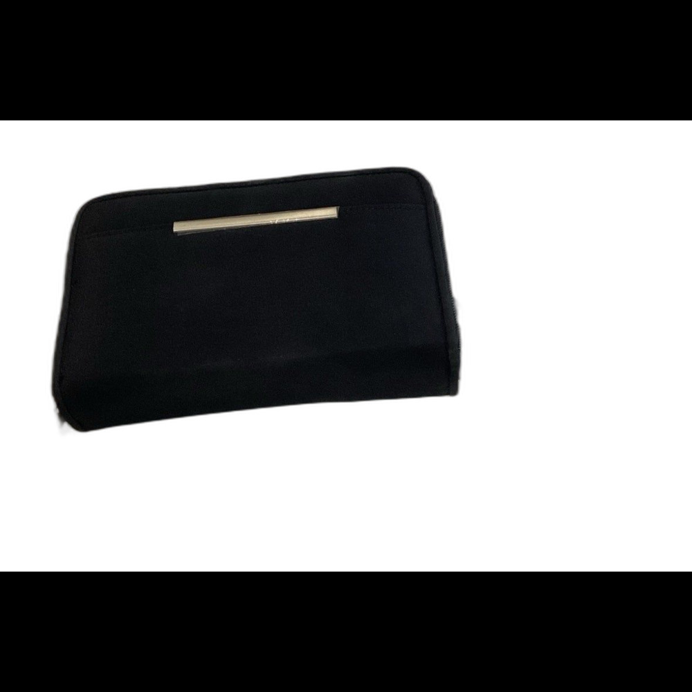 Women’s Purse Organizer with Shoulder Strap Wrist Strap Color Black